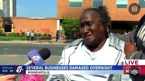 Elderly black victim of George Floyd riots.