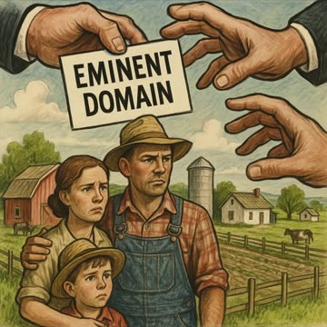 Govt Might Steal Family Farm In Cranbury NJ | Eminent Domain = Theft