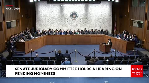 Chuck Grassley Leads Senate Judiciary Committee Hearing On Pending Nominations