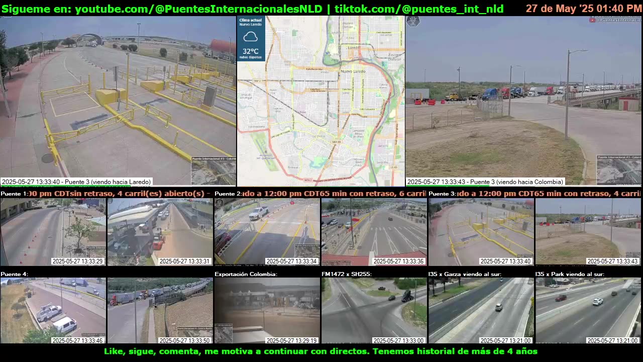 Puentes Internacionales NLD (Youtube / TikTok)