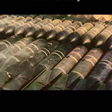 Wartime shell production 1940 ⚙️🏭 #ColourizedFootage