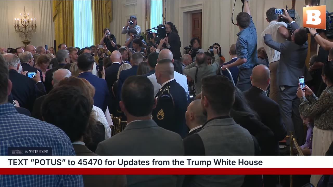 LIVE: President Trump Holds Purple Heart Ceremony...