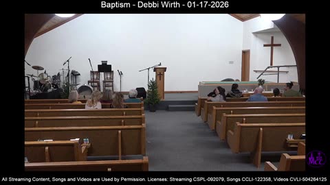 Debbi Wirth Baptism - 01-17-2026