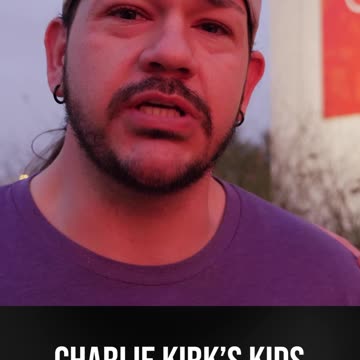 Mourner: Charlie Kirk's Kids "Will Have an Even Bigger Impact"