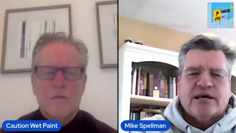 "Caution Wet Paint" Mike Spellman Turning to Scripture as teaching moments in Difficult Moments