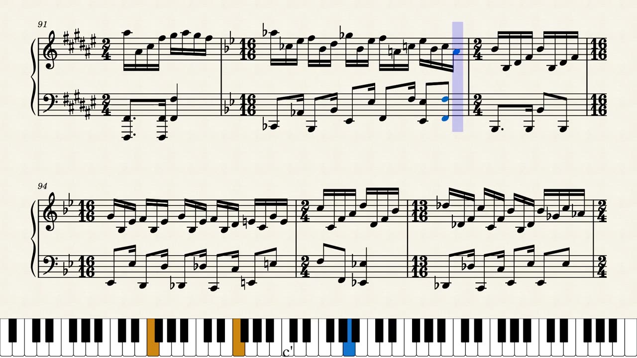 Genesis - Firth of Fifth Piano - with Sheet Music