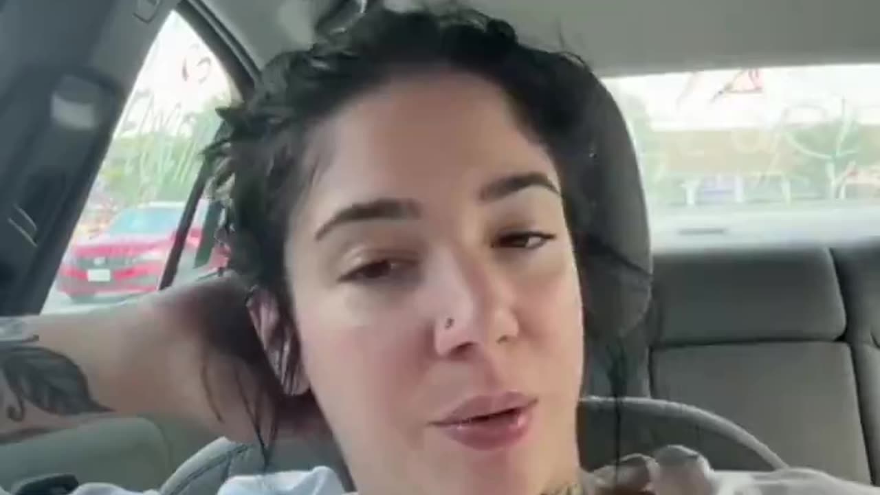 Shoutout to the bar in Austin, Tx for firing this POS. She says when you say “RIP CHARLIE KIRK”...