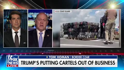Jesse Watters🚨Border Czar Tom Homan: Bankrupt the Cartels, take them out