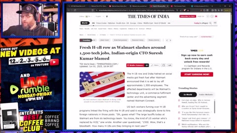 Walmart Busted Firing American's & Taking Bribes To Hire Indian Foreigners