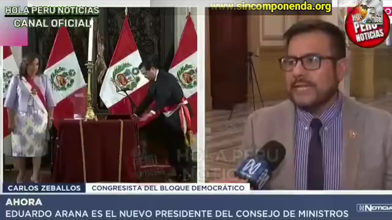 SERÍA UN CRIMEN Y UNA OFENSA AL PUEBLO PERUANO DARLE LA CONFIANZA A ESTE GABINETE