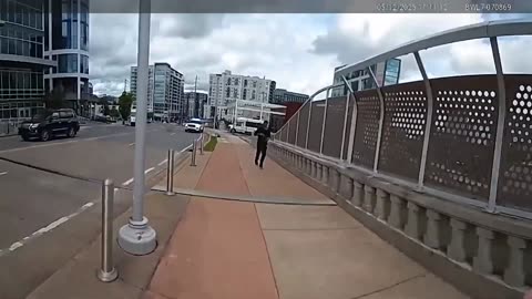 Jogger Won't Be Taken Alive
