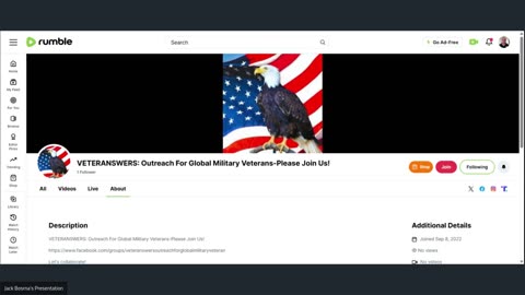 VETERANSWERS: Outreach For Global Military Veterans-Please Join Us!