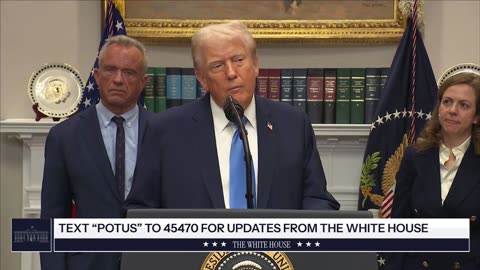President Trump shares the story of an employee whose son was severely vaccine injured