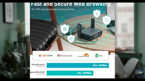 GL.iNet GL-BE3600 (Slate 7) Portable Travel Router, Pocket Dual-Band Wi-Fi 7, 2.