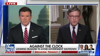 Speaker Johnson: Sen Chuck Schumer wants FREE healthcare for illegals or thet'll shut down government