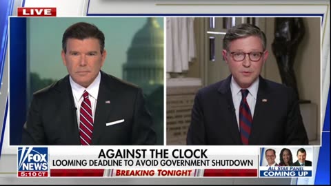 Speaker Johnson: Sen Chuck Schumer wants FREE healthcare for illegals or thet'll shut down government
