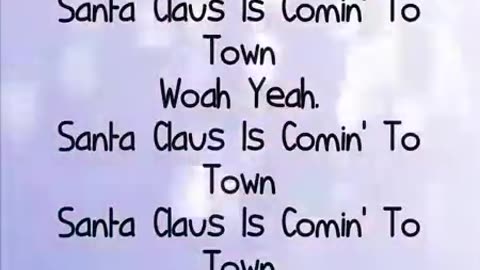 Jackson 5 - Santa Claus Is Coming To Town With Lyrics