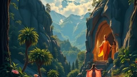 “ऋषि प्रतिध्वनि का आवाजों का दरबार”