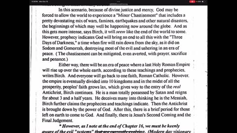 Muddying the end times waters