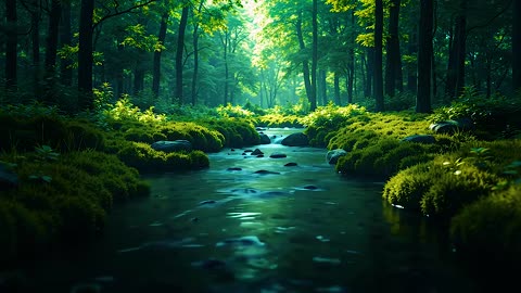 Soul-filling sounds | Forest symphony for meditation, relaxation and sleep | Wildlife effect