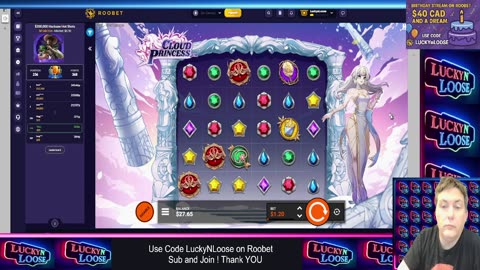 Birthday Stream On Roobet - $40 CAD and a Dream