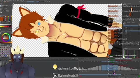 Painting more of Vtuber model