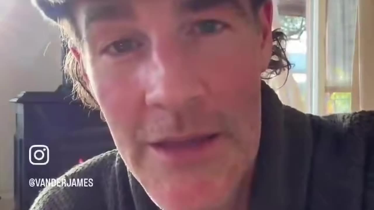 James Van Der Beek last message before dying!