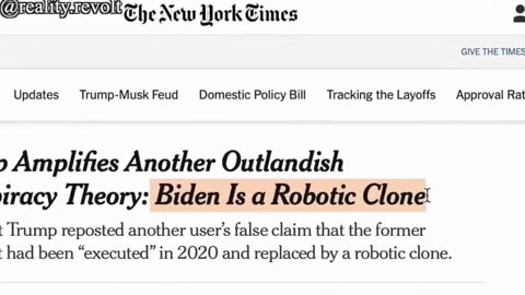 Biden robô?