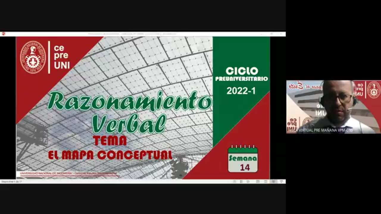 CEPRE UNI 2022 - 1 | Semana 14 | Raz. Verbal