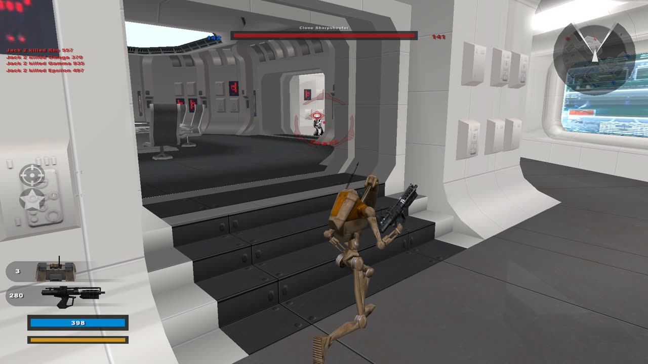 Star Wars Battlefront II 2005: Instant Action Conquest Tantive IV CIS Gameplay