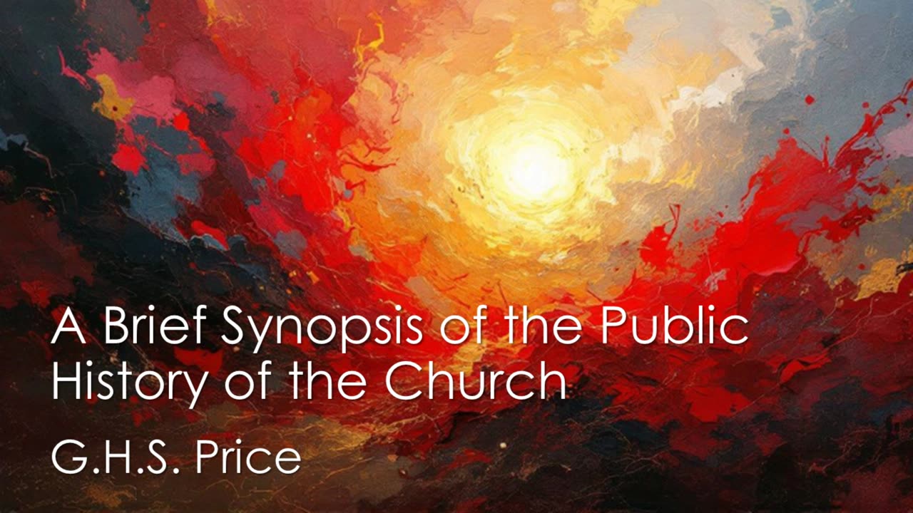 A Brief Synopsis of the Public History of the Church | Audiobook