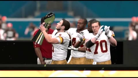 SUPERBOWL MADDEN 20 1965 REDSKINS VS CLEVELAND BROWNS