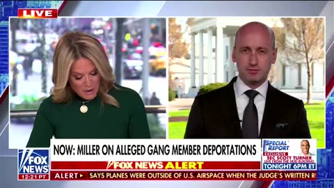 Fox News host loses control of Stephen Miller