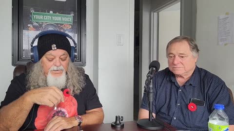 YOUR CITY YOUR VOICE NOV 11 2025 with Dave Wheeler - Remembrance Day Show - Lest We Forget