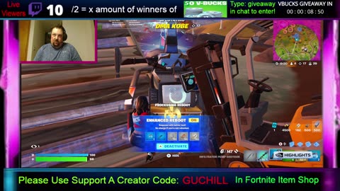 Fortnite Giveaway 50 Vbucks to Several Winners Every 60 Minutes
