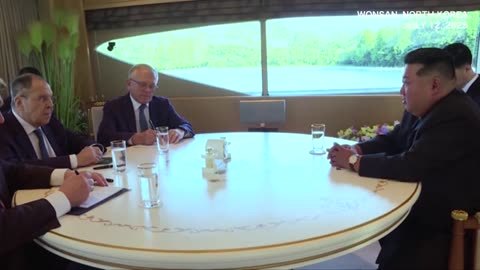 Meeting North Korea's Kim, Russian FM Lavrov praises ties as 'invincible brotherhood'