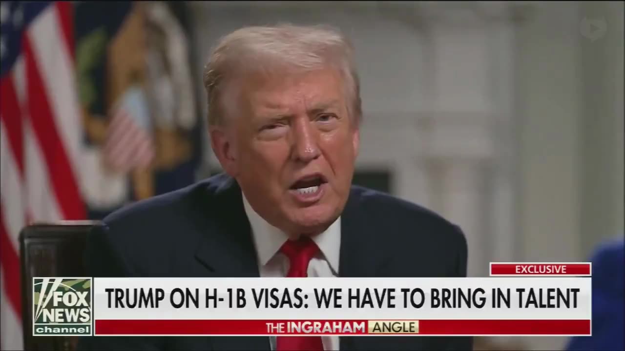 Trump says that H1B immigrants are necessary since there are NOT plenty of talented Americans
