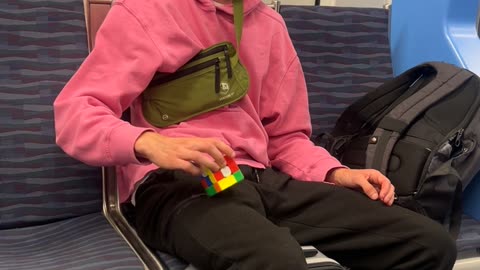 One Handed Rubik’s Cube Master
