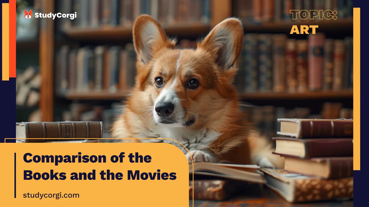 Comparison of the Books and the Movies - Essay Example