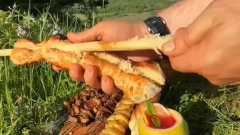 "Cooking in the Wild | Relaxing Nature & Mountain View" 😌🏔️