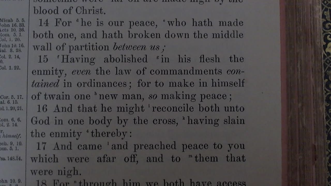 access to the Father through the one Spirit