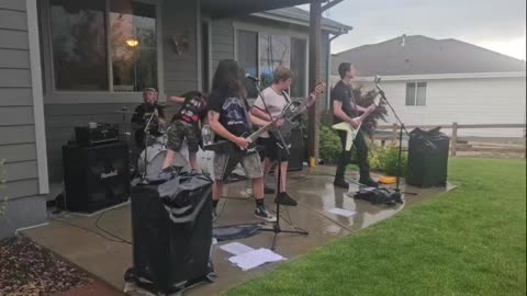 Jonathan's graduation party