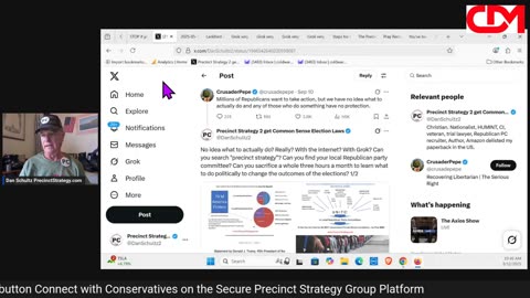 Precinct Strategy The Best Political "Activism." Dan Schultz September 12 2025