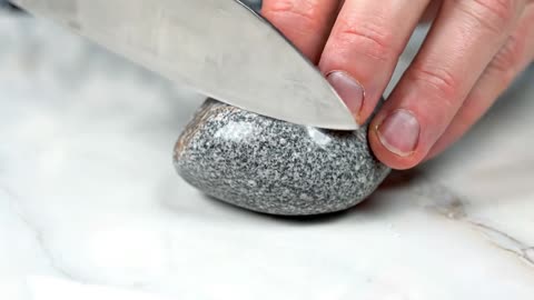 ASMR Rock cutting