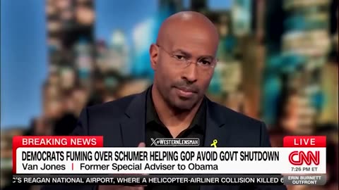 Van Jones: There’s a "volcanic eruption of outrage” from Dems at Schumer