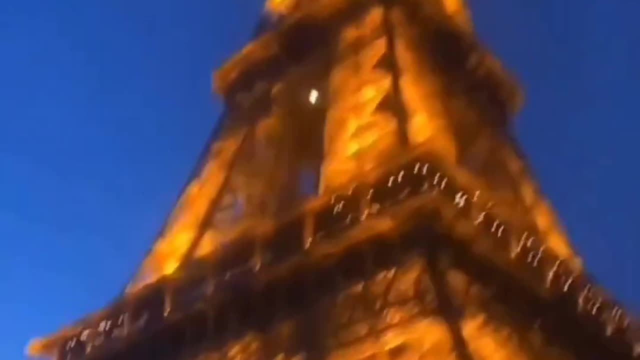 This is Eiffel Tower in Paris. Where are French pepole?