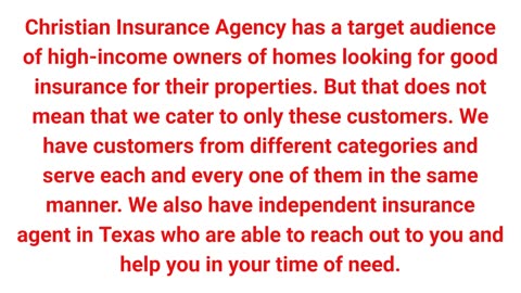 Christian Insurance Agency LLC - #1 Best Insurance Company in Magnolia, TX