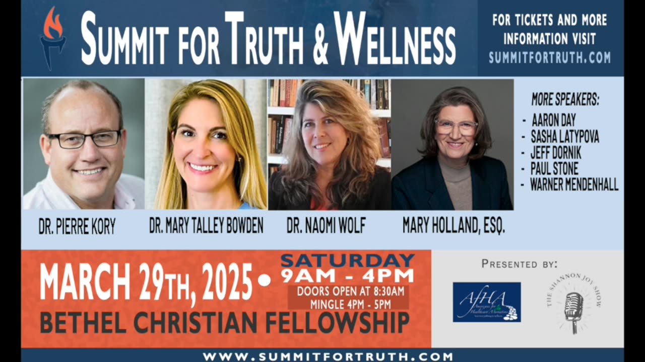 Q&A Panel | Jeff Dornik, Mary Holland, Dr Pierre Kory, Naomi Wolf, Shannon Joy & More | Summit for Truth & Wellness