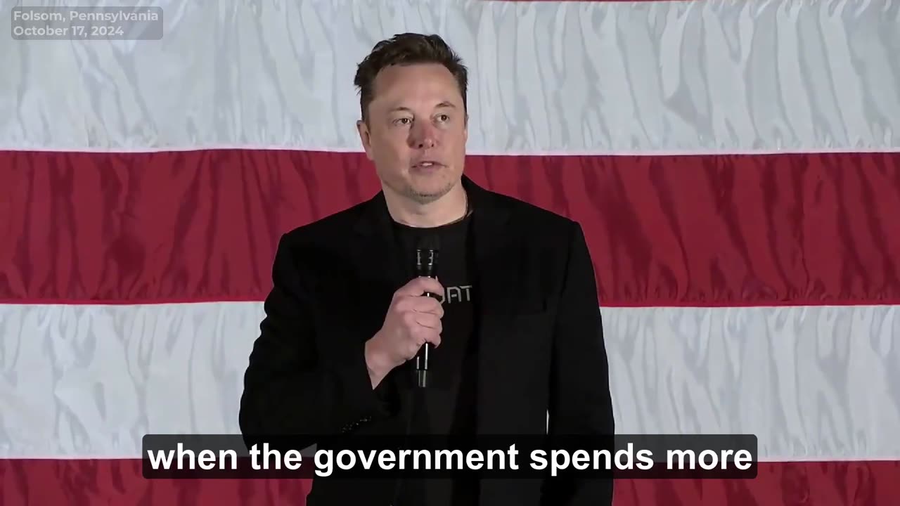 Elon Musk: The Government Is Spending America Into Bankruptcy and Causing Inflation