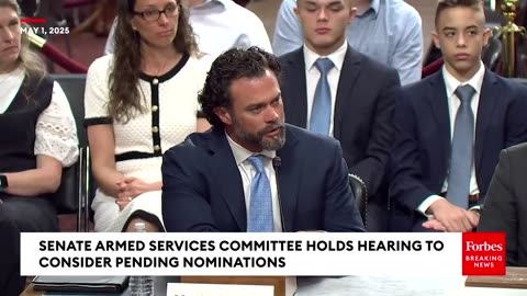 🚩 Matthew Lohmeier at Senate Confirmation Hearing for Under Sec USAF
